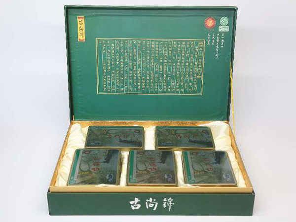 250克装尊贵扁铁盒（5盒）